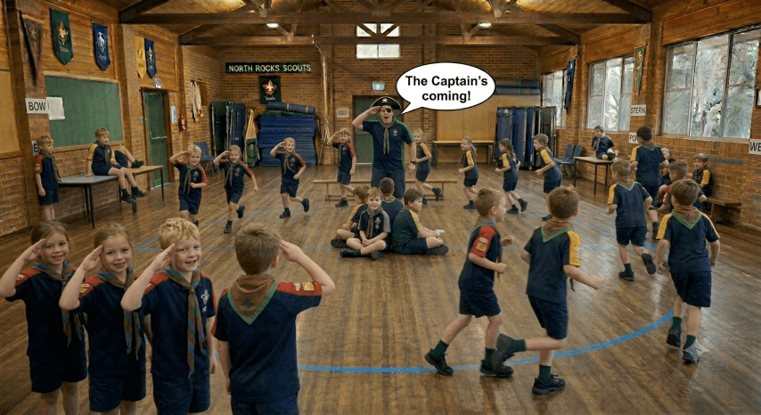 The Captain’s Coming