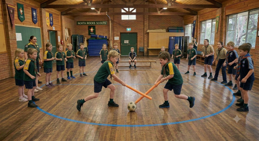 Pool Noodle Hockey
